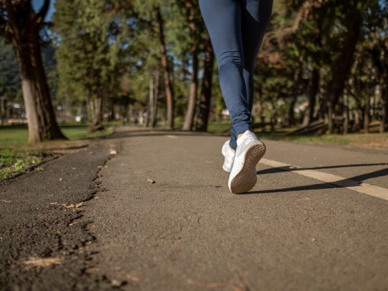 Walking with weight – when a walk turns into training